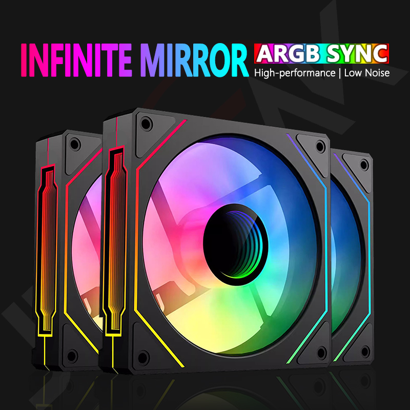 Pc Water Cooling - JUMPEAK MS120 ventola da 120mm 5V