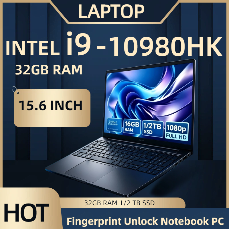 Pc Gaming Intel - Laptop da Gaming Portatile Nero per