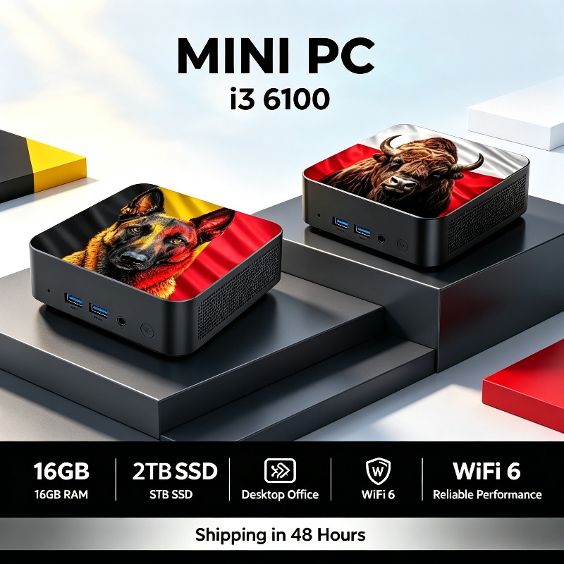 Pc Gaming Intel - Mini Computer Desktop da Gaming Intel