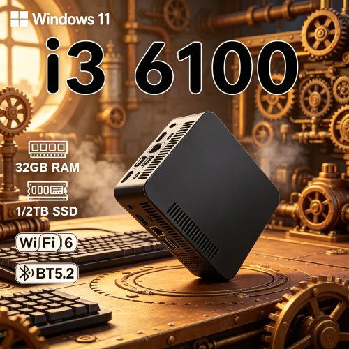 Pc Gaming All In One - PC Mini Portatile Alla Moda con
