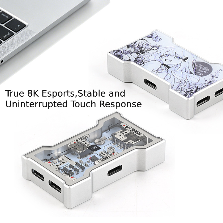 Hub USB RGB 2 Ingressi 3 Uscit - Usb Hub Gaming recensione e prezzo
