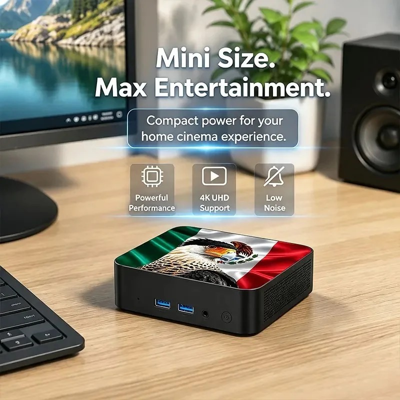 Mini PC con Bandiera Messico B - Pc Gaming Intel recensione e prezzo