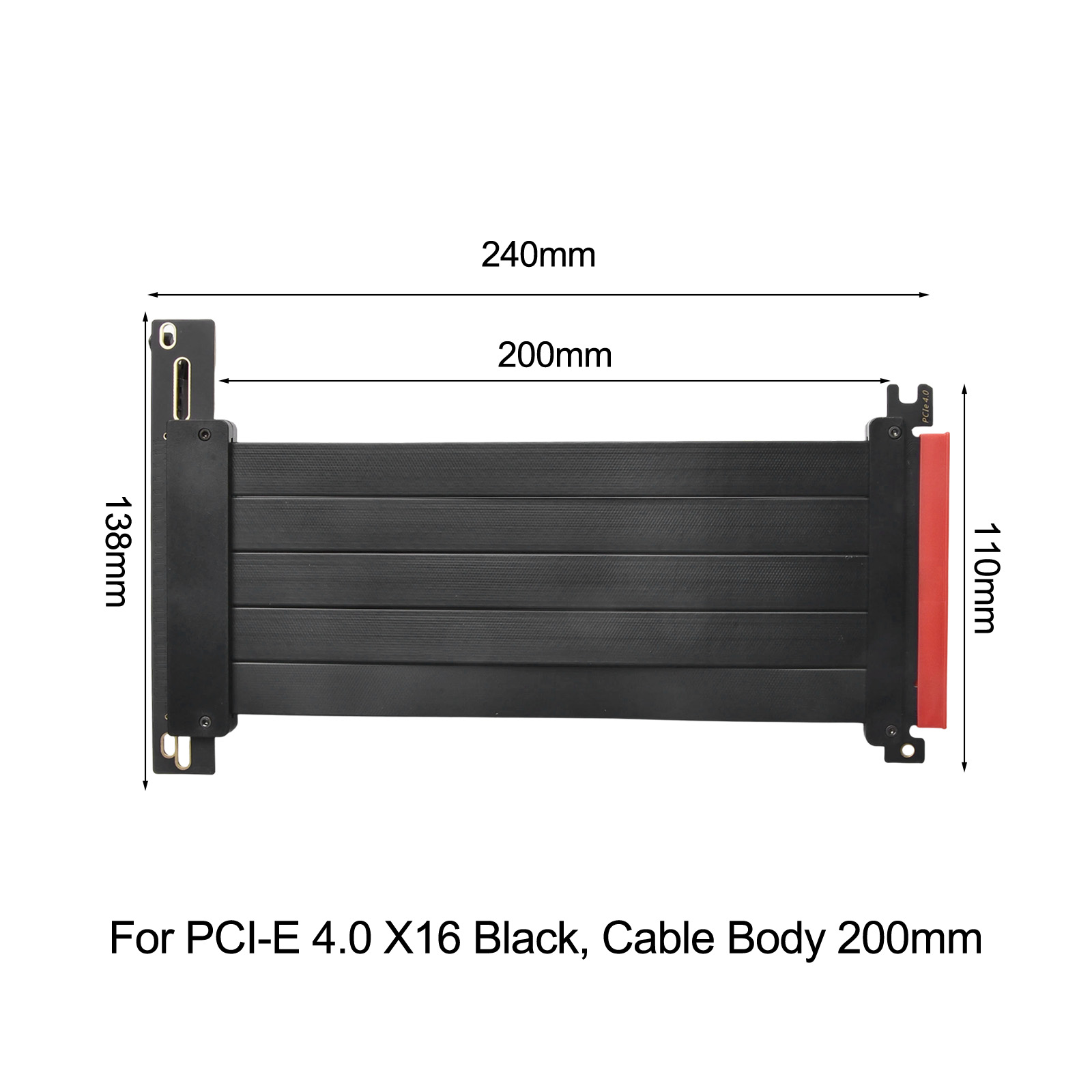 Cavo Riser PCIe 4.0 X16 da 20  - Gpu Vertical Mount recensione e prezzo