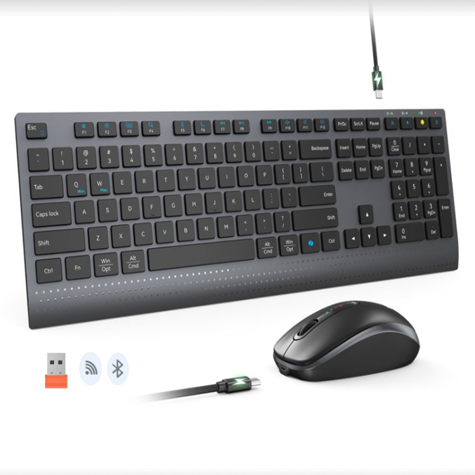 Set Tastiera e Mouse Wireless  - Pc Gaming Komplett Set recensione e prezzo