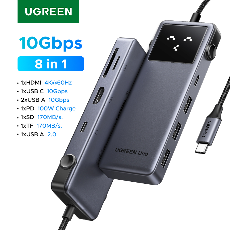 UGREEN Uno Hub USB-C 8-in-1 da - Usb Hub Gaming recensione e prezzo