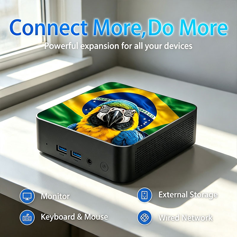 Nuovo Mini PC Pro 2026 con Ban - Pc Gaming Intel recensione e prezzo