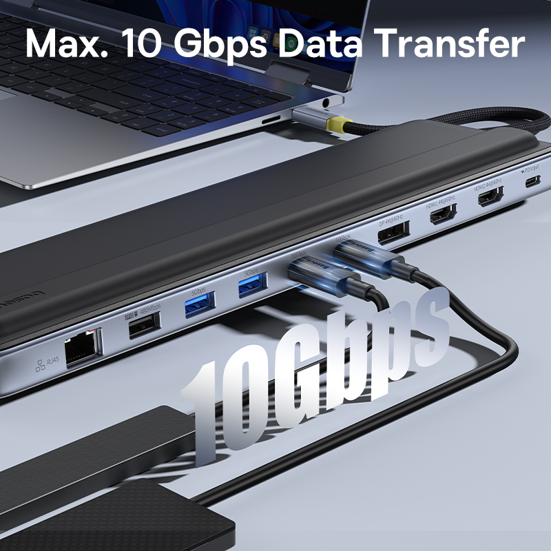 Baseus EH3 Hub USB C 12 in 1 H - Usb Hub Gaming recensione e prezzo