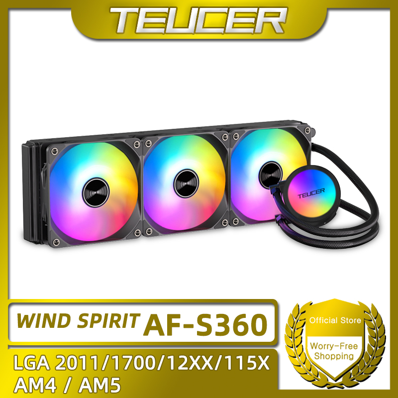 TEUCER AF-S360 CPU Raffreddame - Pc Water Cooling recensione e prezzo