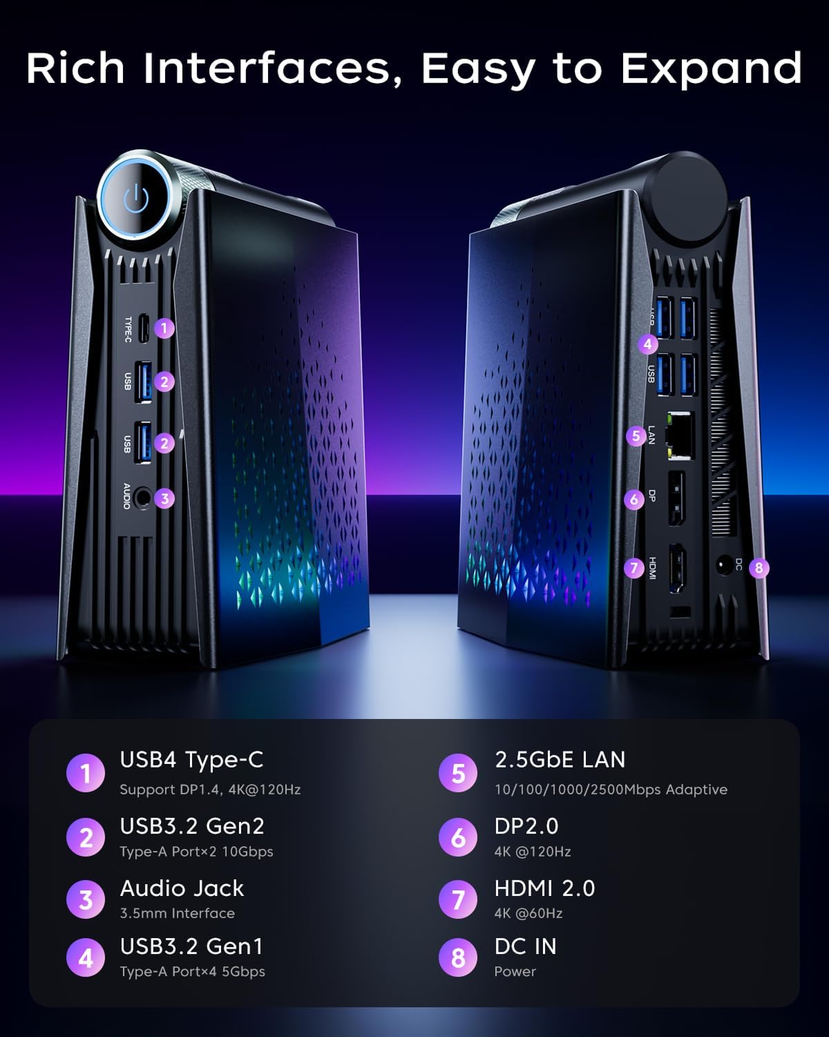 Mini PC Gaming KAMRUI Ryzen 7  - Pc Gaming Amd Ryzen 7 recensione e prezzo