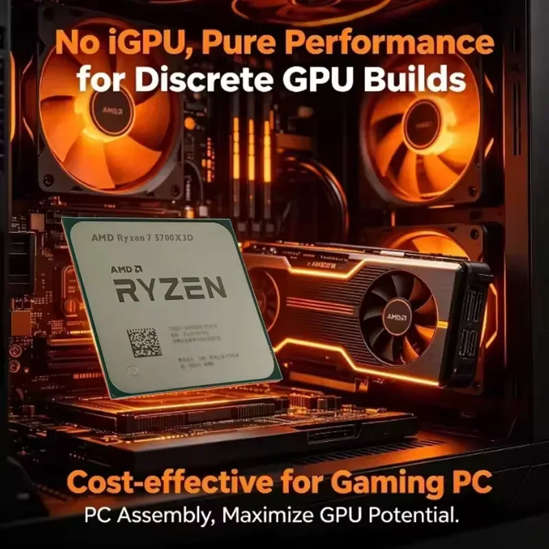 AMD Ryzen 7 5700X3D R7 5700X3D - Pc Gaming Amd Ryzen 7 recensione e prezzo